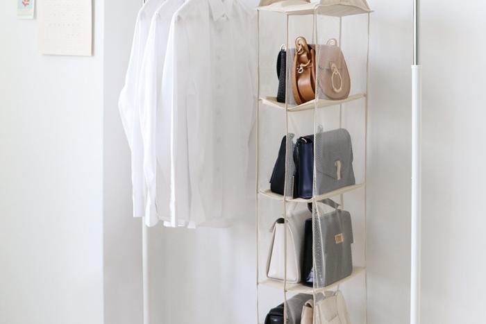 모노블 가방보관함/가방걸이 정리대(6칸/8칸)