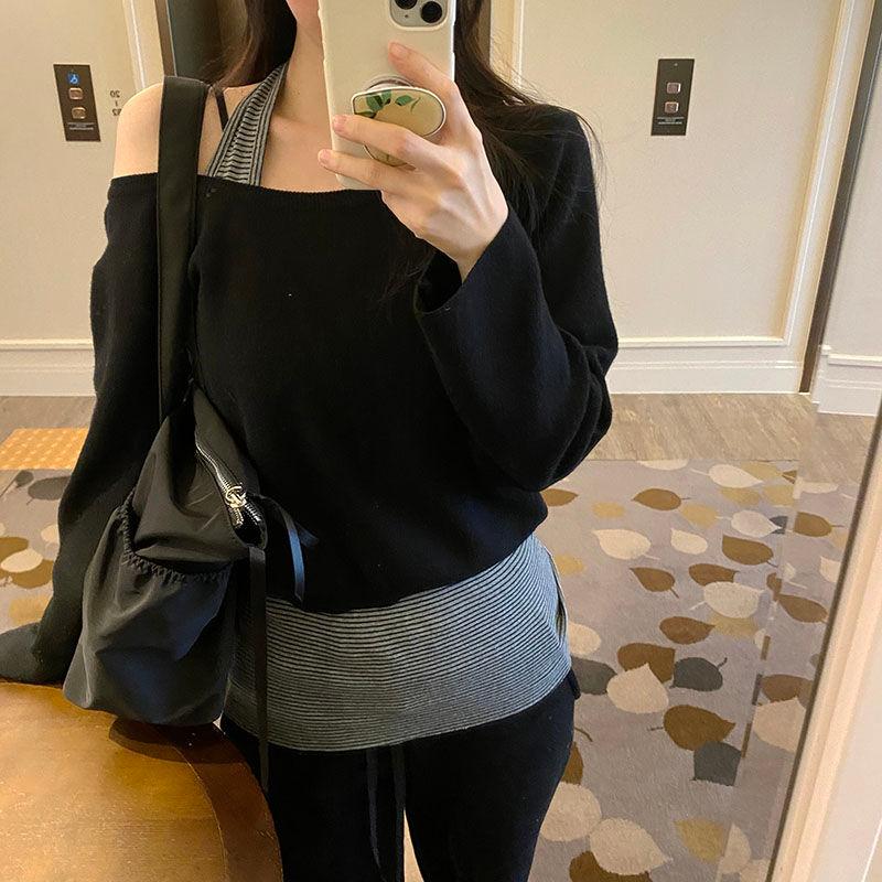 Bunny halter top (버니 홀터 탑) *black