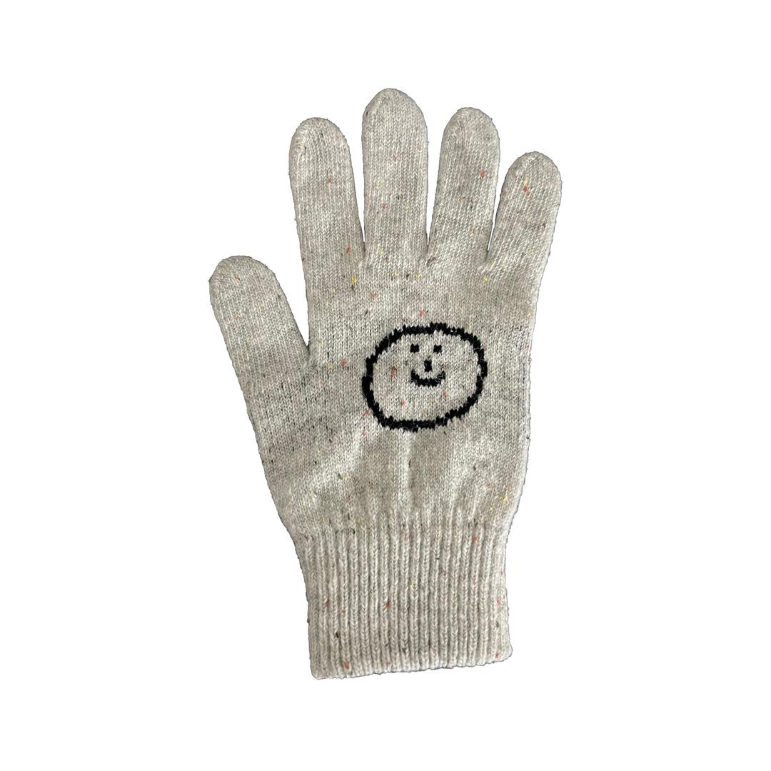 코 삐죽이 장갑 - 오트밀