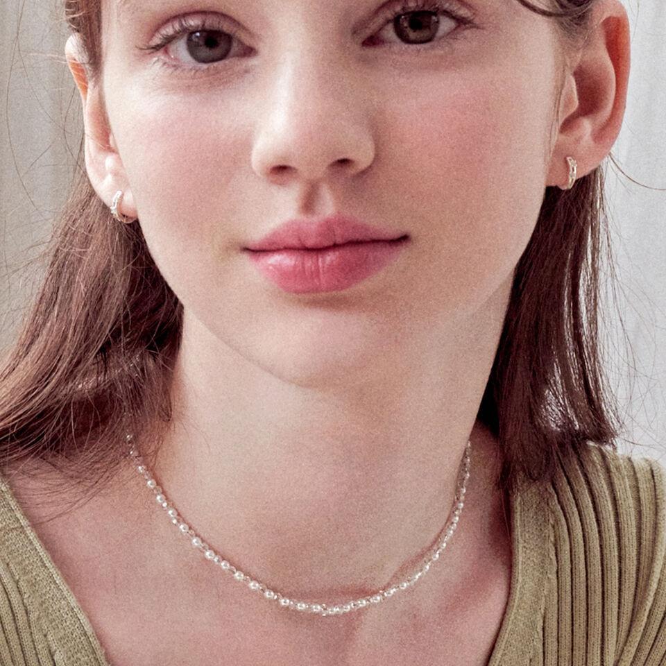 [태연 몬스타엑스 형원 착용] sugar pearl necklace