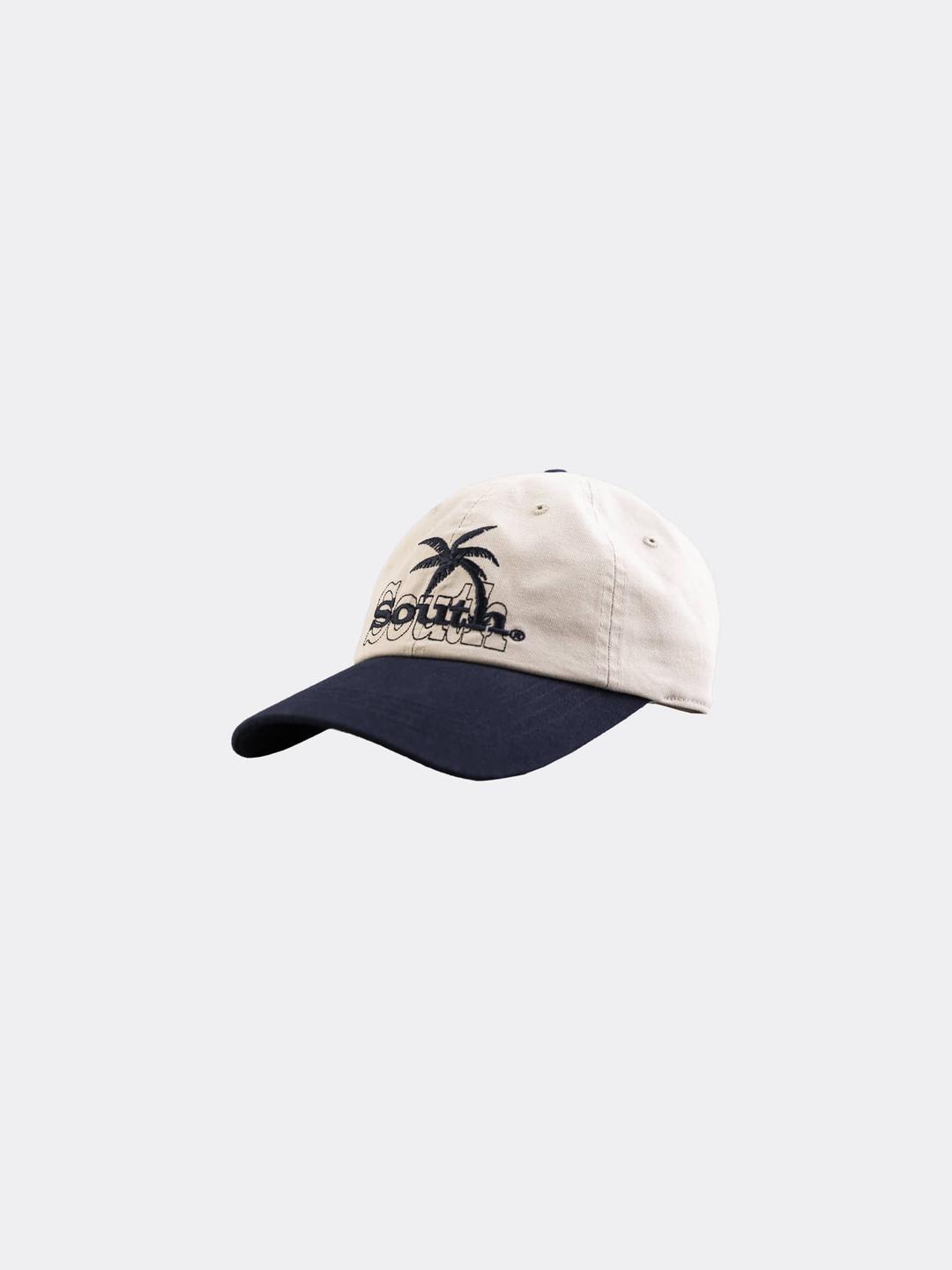 에이펙스 디자인 PALM TREE CAP-BEIGE/NAVY