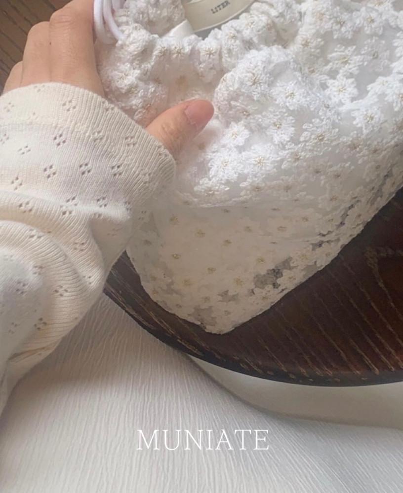 블랙 당일발송/ liter 리터 데이지 백 레이스 플라워 자가드 토트백 숄더백 가방