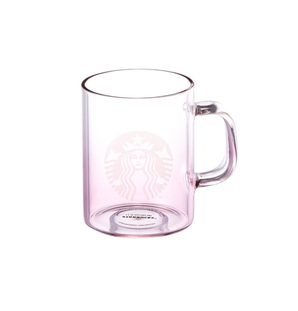 스타벅스 그러데이션 사이렌 핸들 글라스 502ml,핑크 2018 여름 서머MD