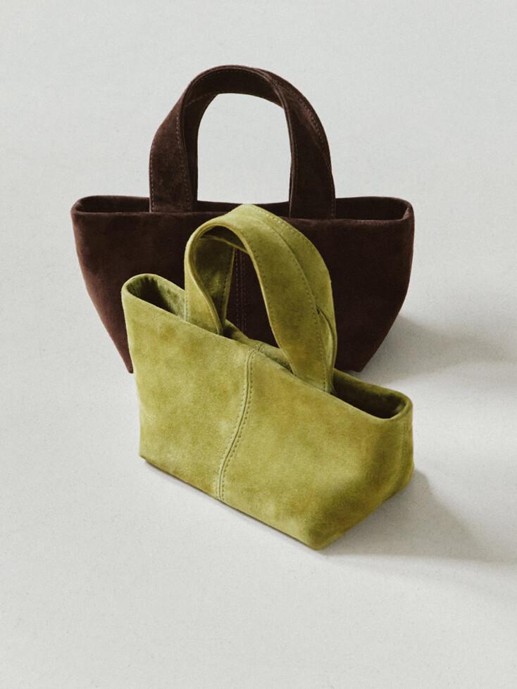 Mini Canoa (suede olive)