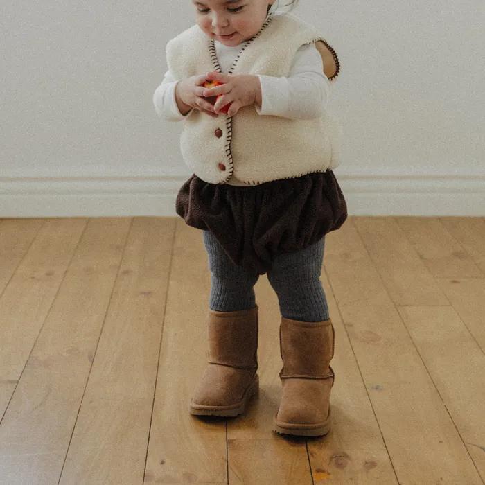 Fluffy Bloomer - Brown