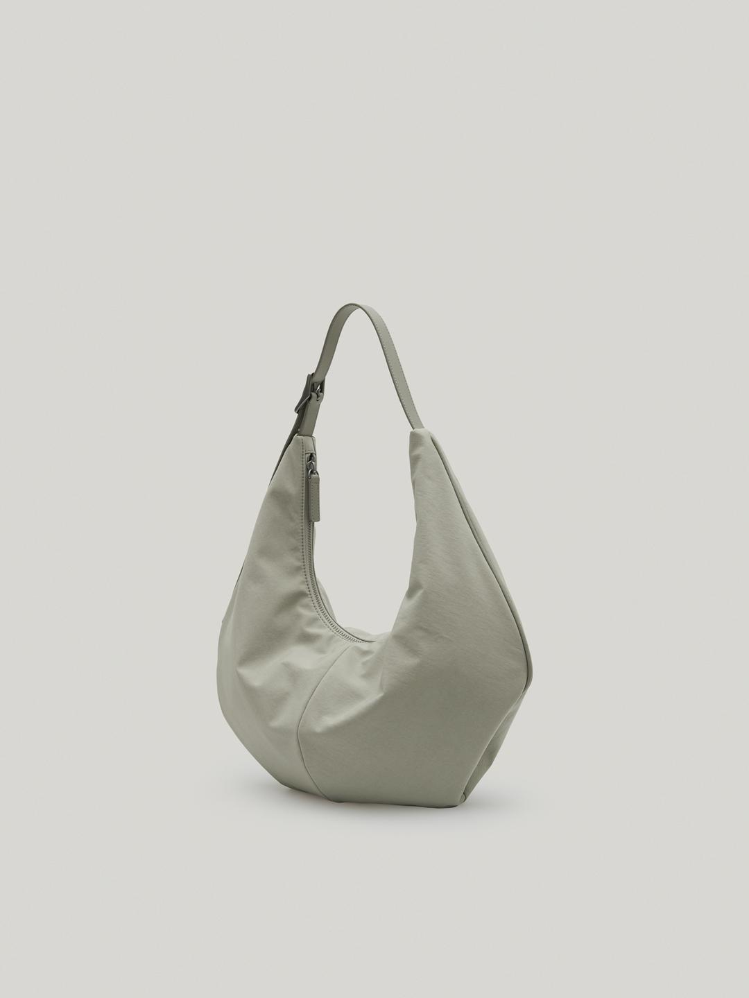 MOSSY HOBO BAG (MISTY KHAKI)
