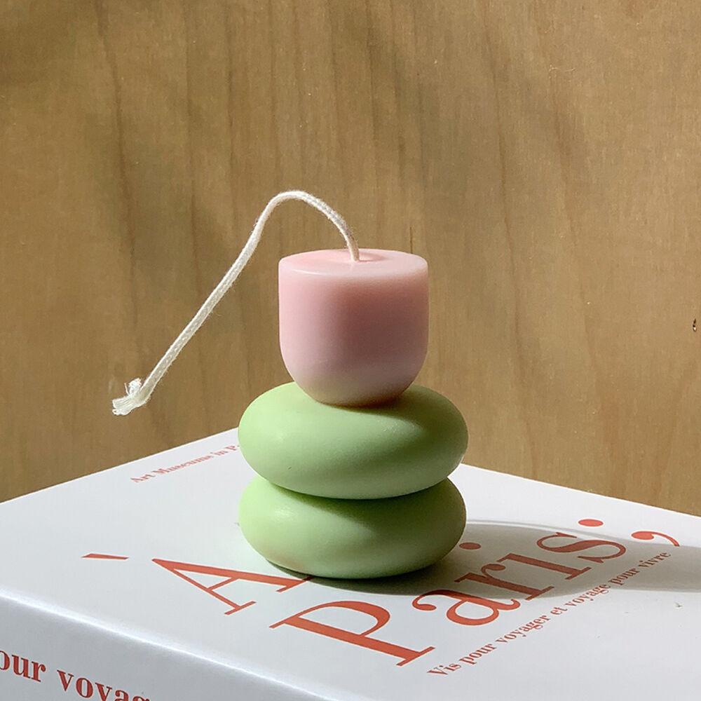 튤립 캔들 2단 (Barely Pink, Tulip Candle)