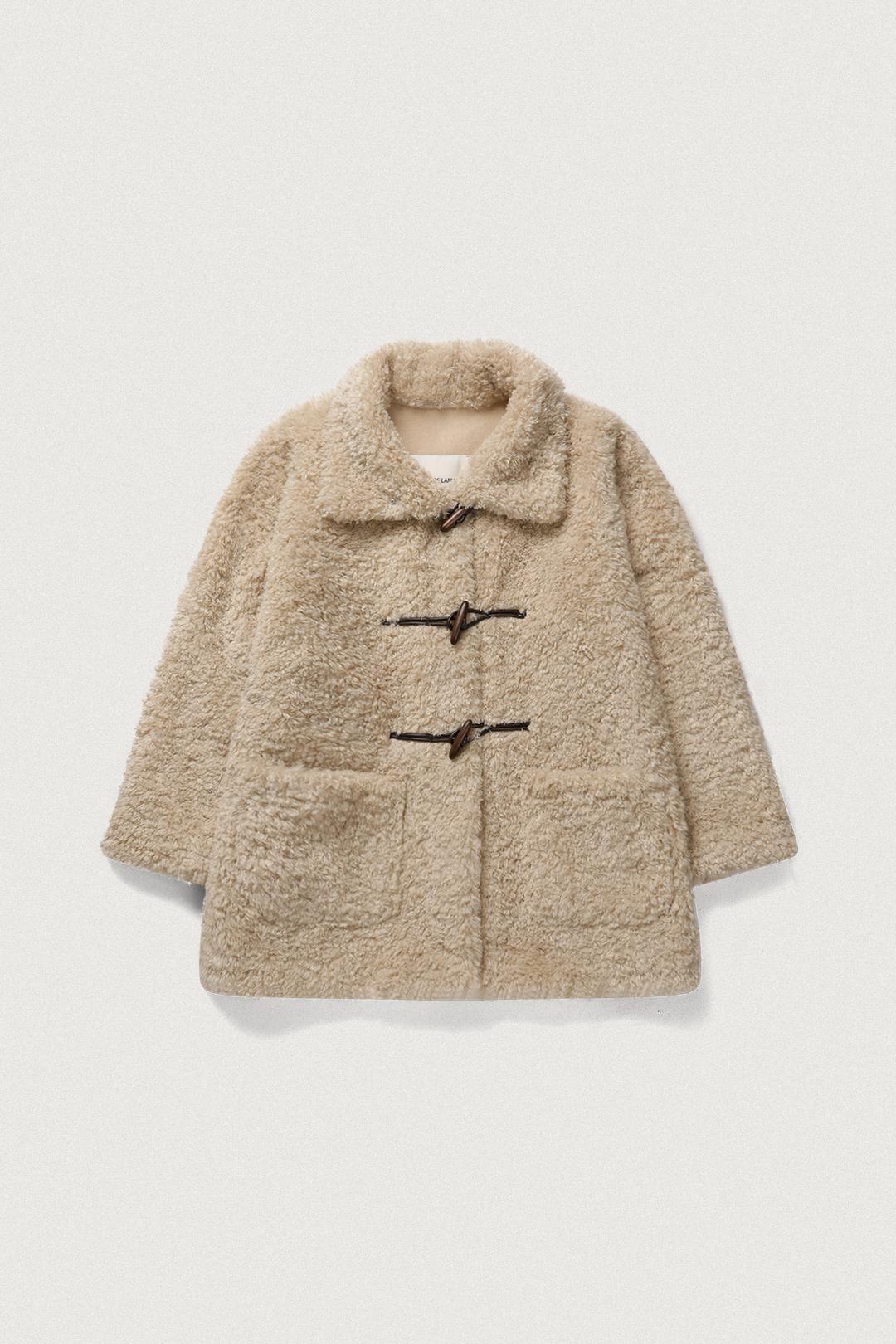 [5차REORDER] CLOUD SEARING FUR COAT [BEIGE] - 1/6 순차배송