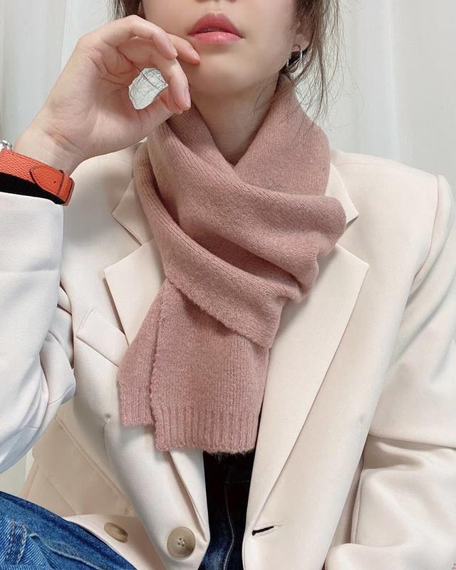 [무배] 소프트 부드러운 남여공용 니트 머플러 (7color)
