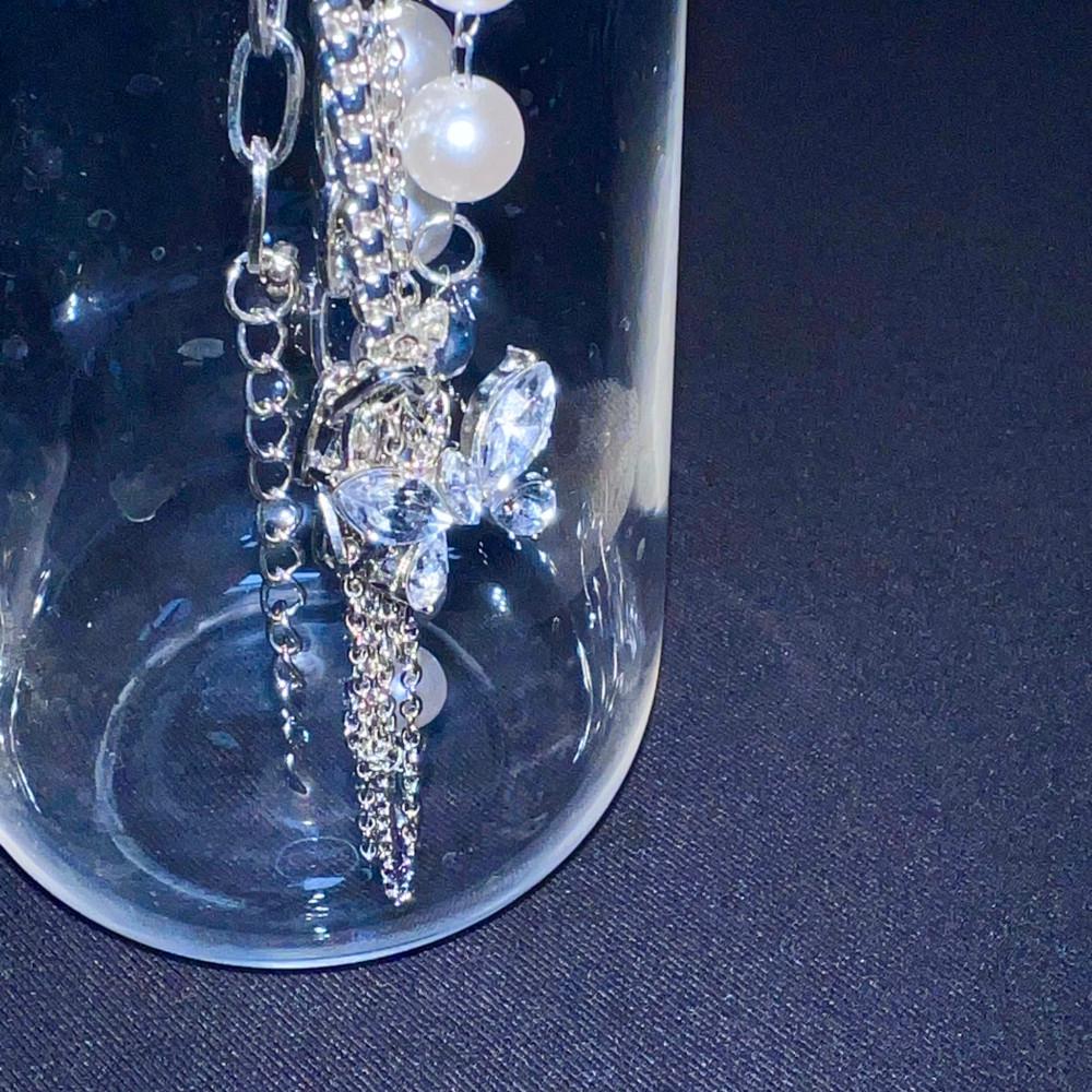 Shirring Butterfly Necklace