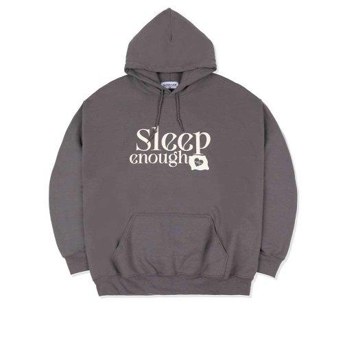 SLEEPENOUGH HOODIE CHARCOAL