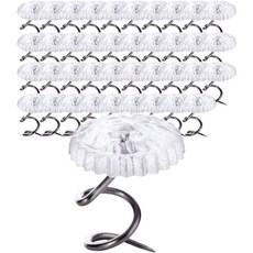 디오셀 깔끔정리 쇼파시트 이불커버 밀림방지 고정핀  투명, 40개