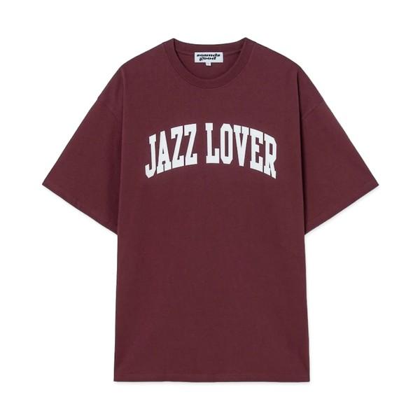 Jazz Lover Tee - Burgundy