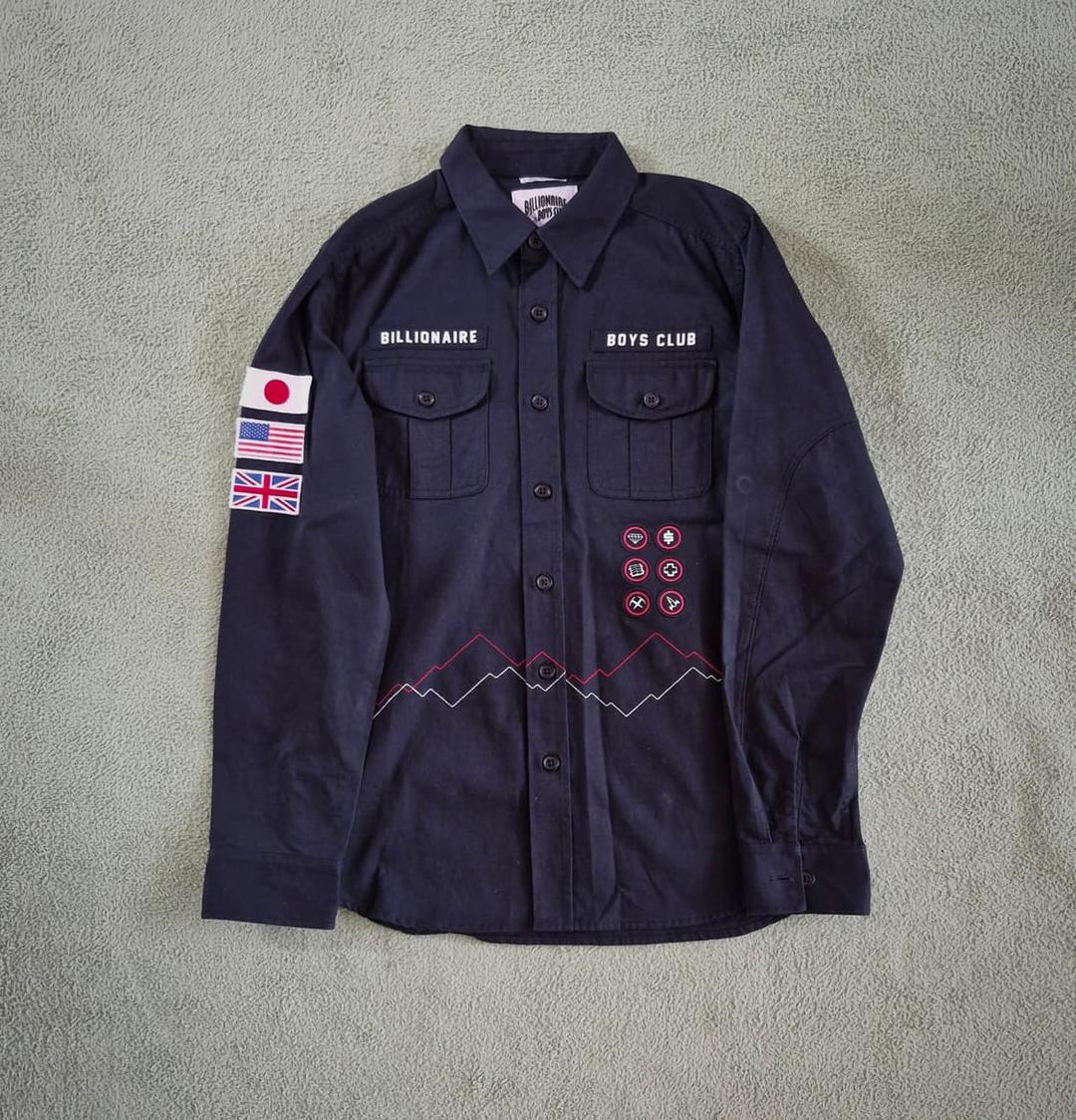 빌리어네어 보이즈클럽 와펜 노포켓 자켓 M | 후루츠패밀리