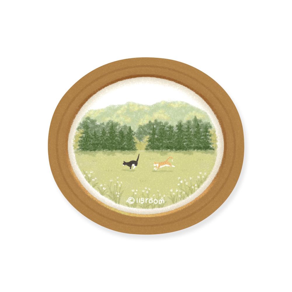 [115룸] 나의 봄 액자엽서 (술래잡기)