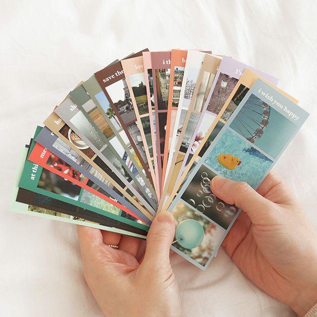 마음사진 포토네컷 스티커 팩 (20매,80컷)  (스꾸 폰꾸 다꾸 폴꾸 스티커팩 다이어리 꾸미기 소품)