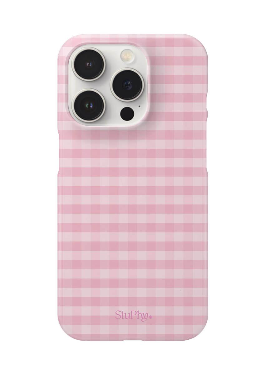 Pink Check Case