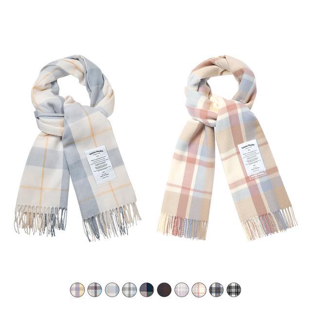 파인딩 체크 머플러 (6컬러) Finding Check Muffler (6color)