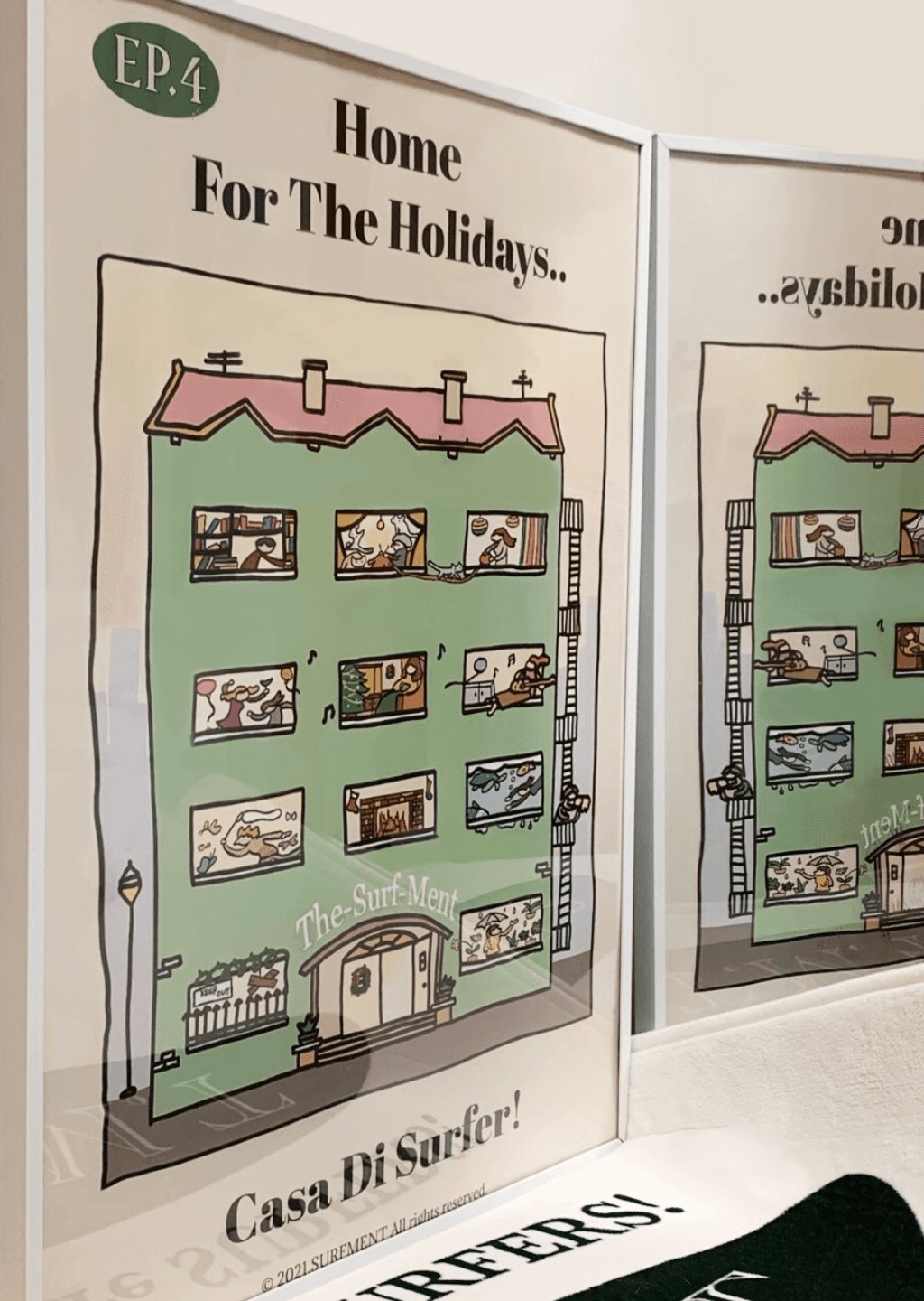 CASA DI SURFER POSTER