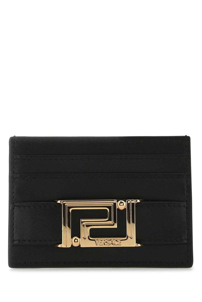 Versace Logo Plaque Card Holder