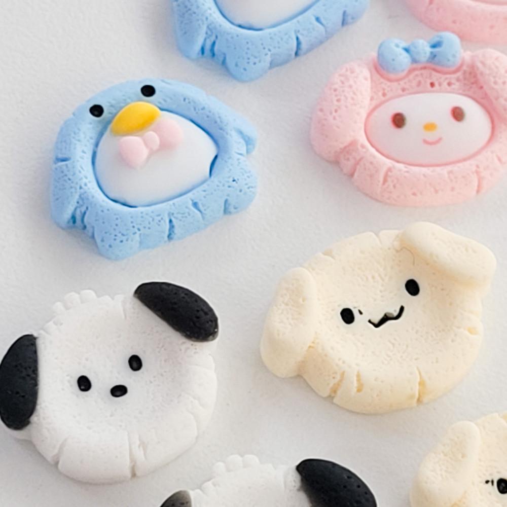 산리오 쿠키반죽 데코덴 파츠 미니어처 폰케이스 탑로더 꾸미기 DIY 취미 만들기