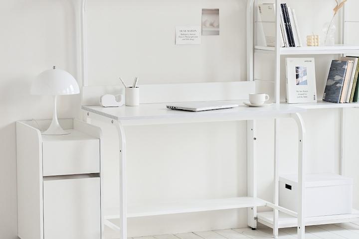 엑소1.4T 하드 스틸 선반책상 1000 5colors_전문설치