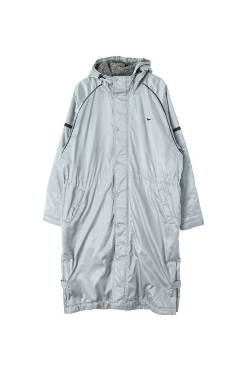 나이키 (Man - XL) 폴리 자수 스우시 로고 버튼 후드집업 보아 점퍼