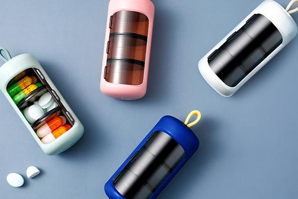 휴대용약통 알약케이스 외출용 약보관함 간편약통케이스