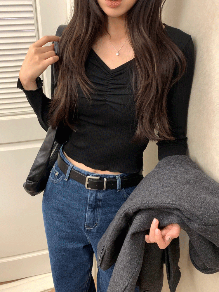 피터앤웬디 [💞이너템] 라비 브이 셔링 티셔츠