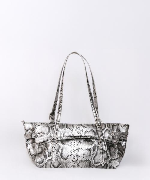 프레자 백 (PYTHON SILVER)