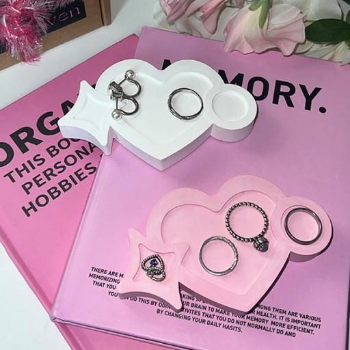 [선물 포장] 메모리 석고 트레이, 반지 트레이