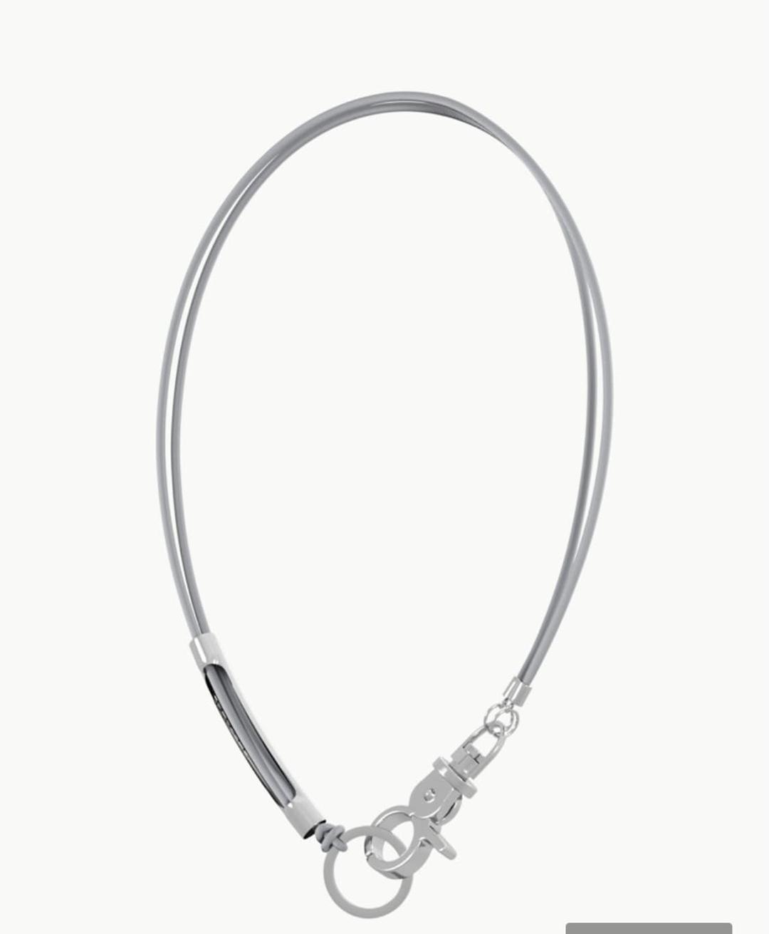 3way Sporty Necklace (Light Gray) | 후루츠패밀리