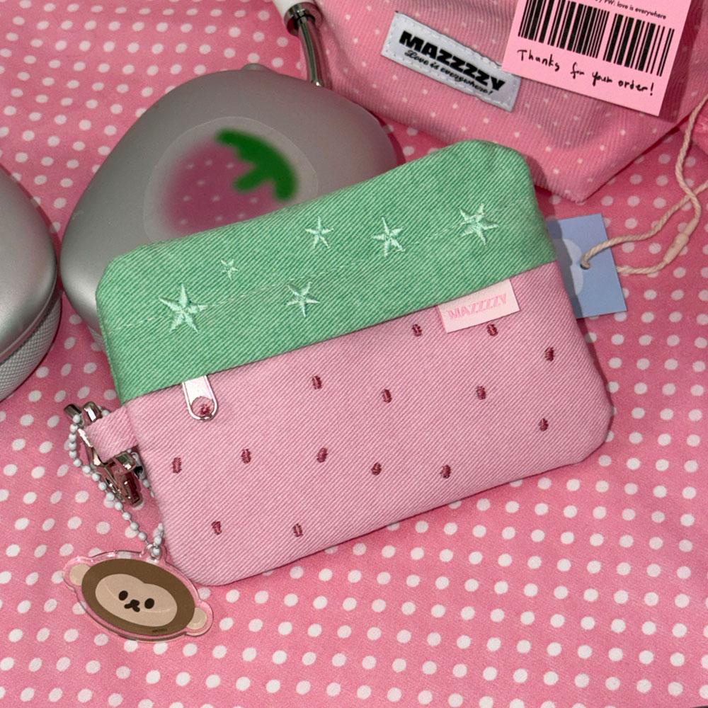 Star Strawberry card wallet