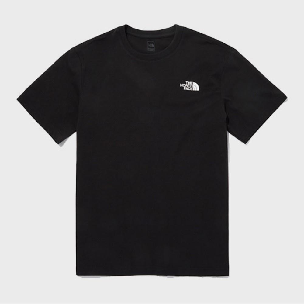 [노스페이스] 코튼 베이직 반팔 티셔츠 2 NT7UQ48A_BLK