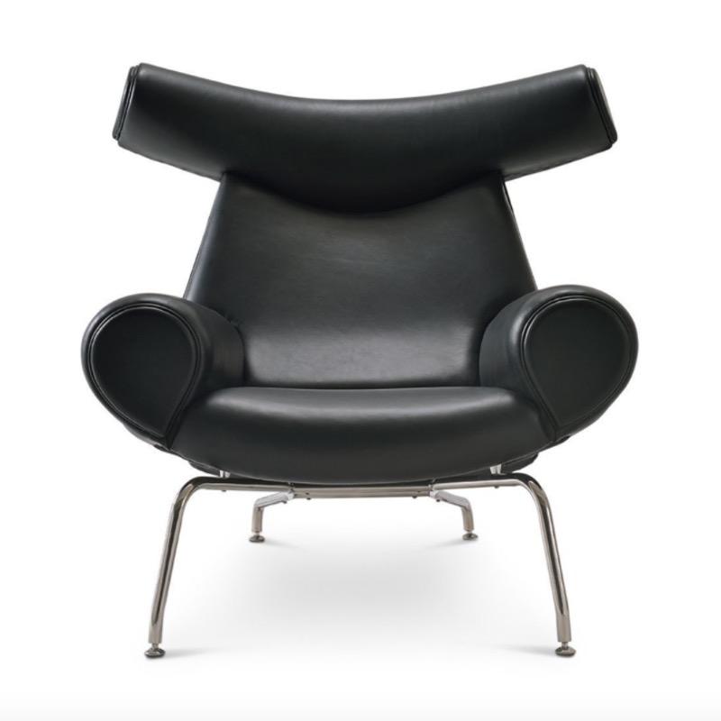 한스웨그너 ox chair 디자인 라운지 황소의자