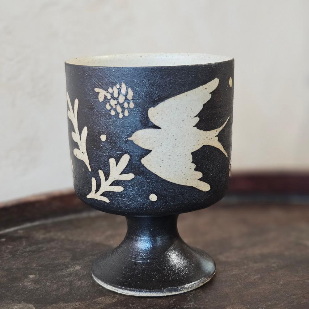 벨집 / 제비 고블렛 블랙