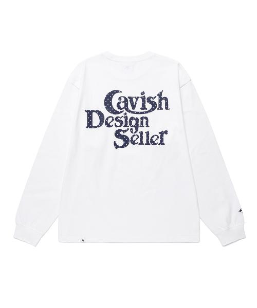 STAR SELLER LOGO LS TEE WHITE(CV2GSUT579A)