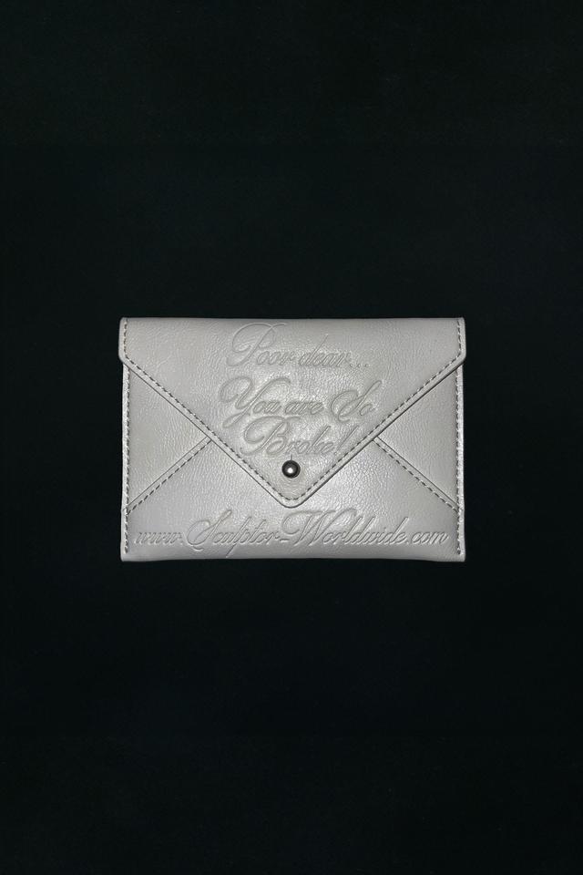 Poor Dear Card Wallet White