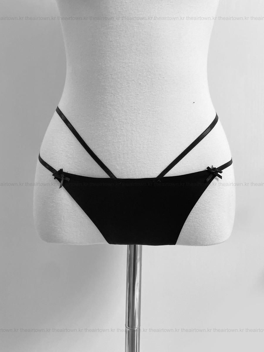 nylon 2 strap panties