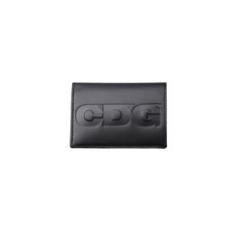 꼼데가르송 CDG 엠보싱 로고 카드지갑 블랙 SZ-K903-051-1