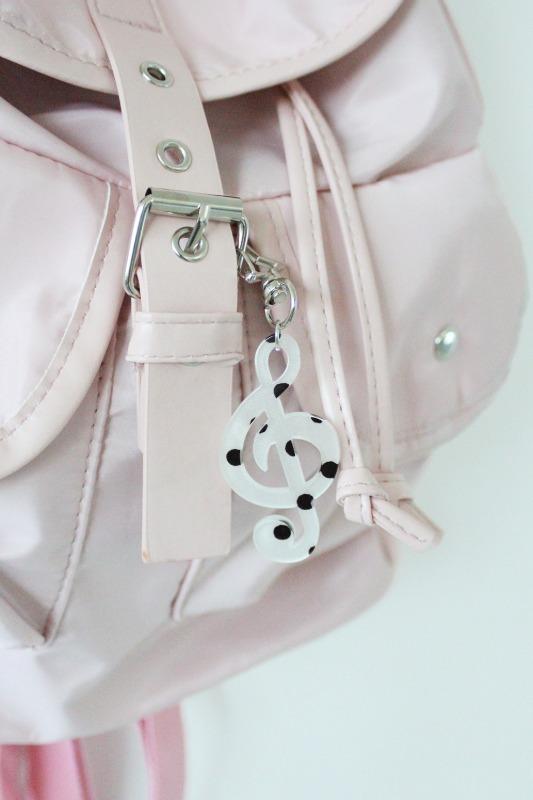 dot clef keyring (2color)