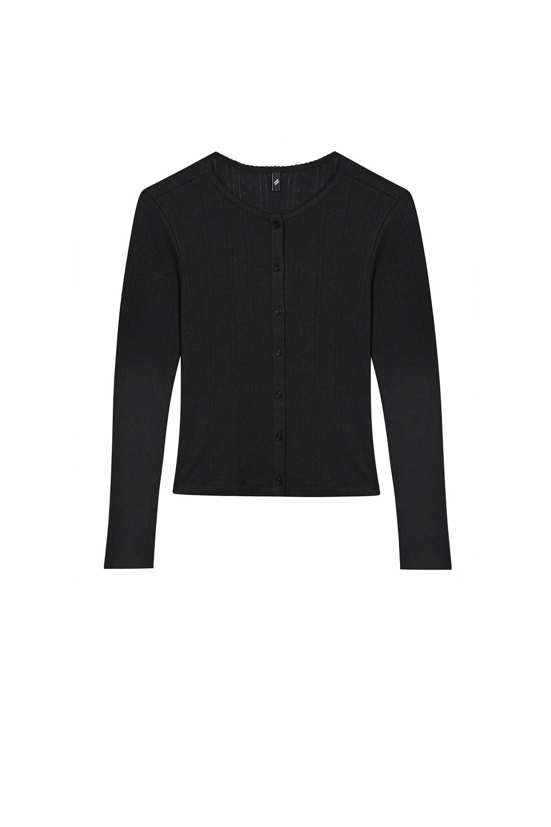 The Cardigan Black - XXS