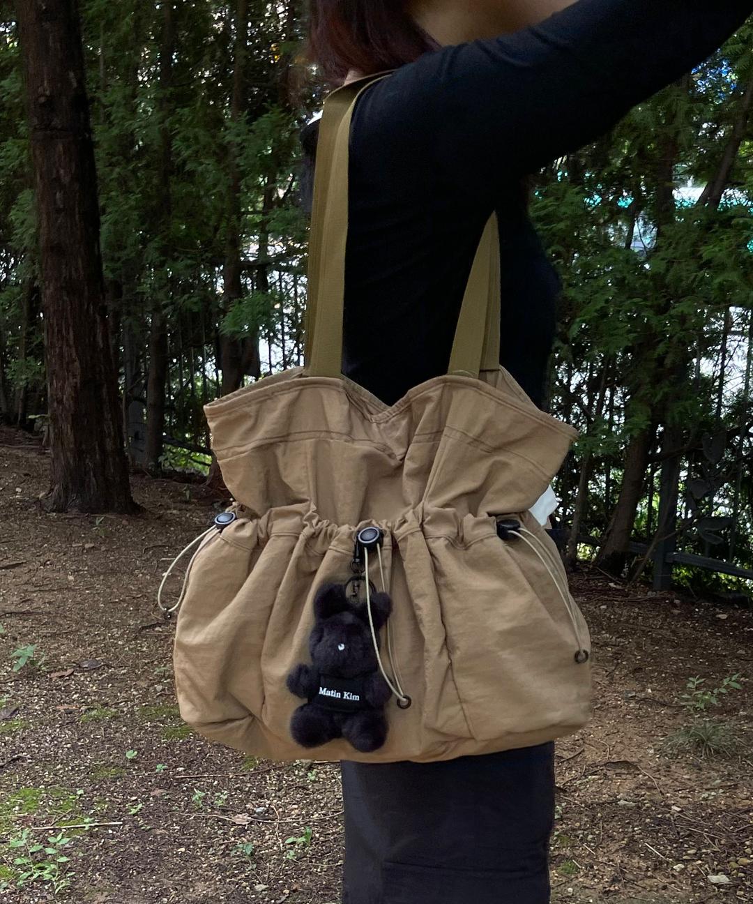 [Onka Shoulder Bag] 노트북 수납 OK! 나일론 보부상 대용량 온카 숄더백 가방