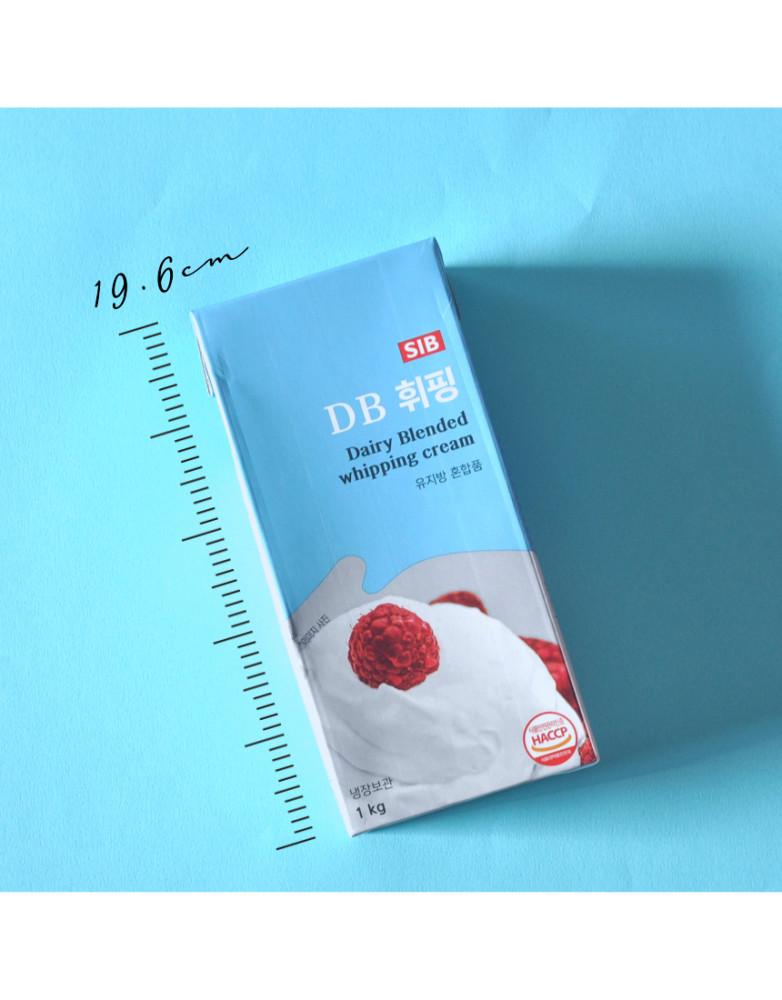 선인 DB휘핑크림 1kg(아이스박스 무료) 생크림 베이킹 혼합생크림 밀락 대체 [원산지:국산(경상남도 밀양시)]