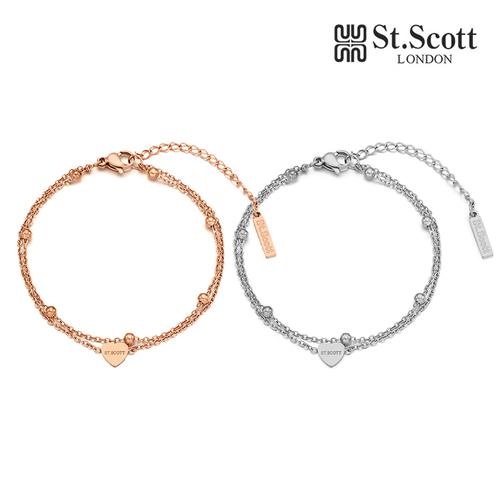세인트스코트 STJ-BB1450 라모레 하트 팔찌