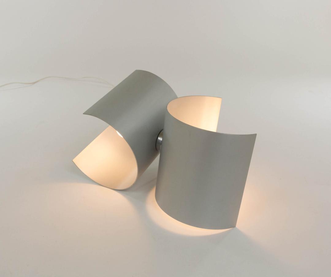 Aluminium table lamp by Nucleo Sormani, 1970s - Palainco