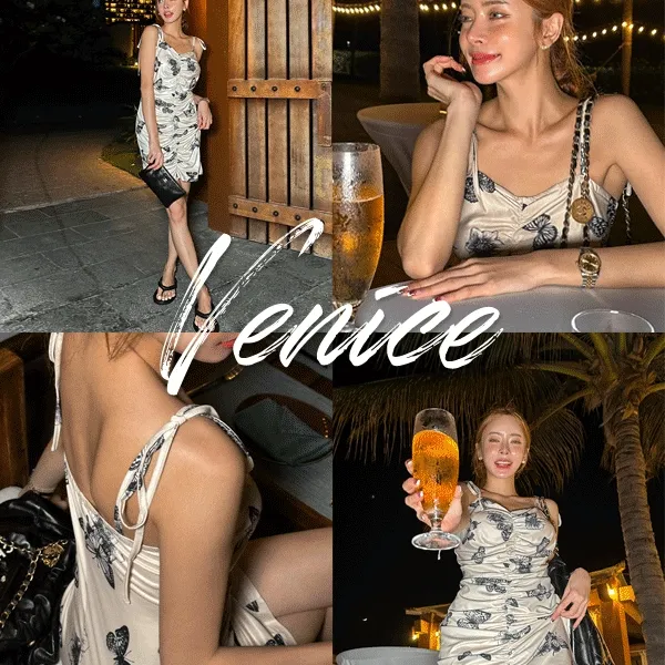 [소울비치] 베니스(C515) 미니원피스 (베이지/FREE(44~66))