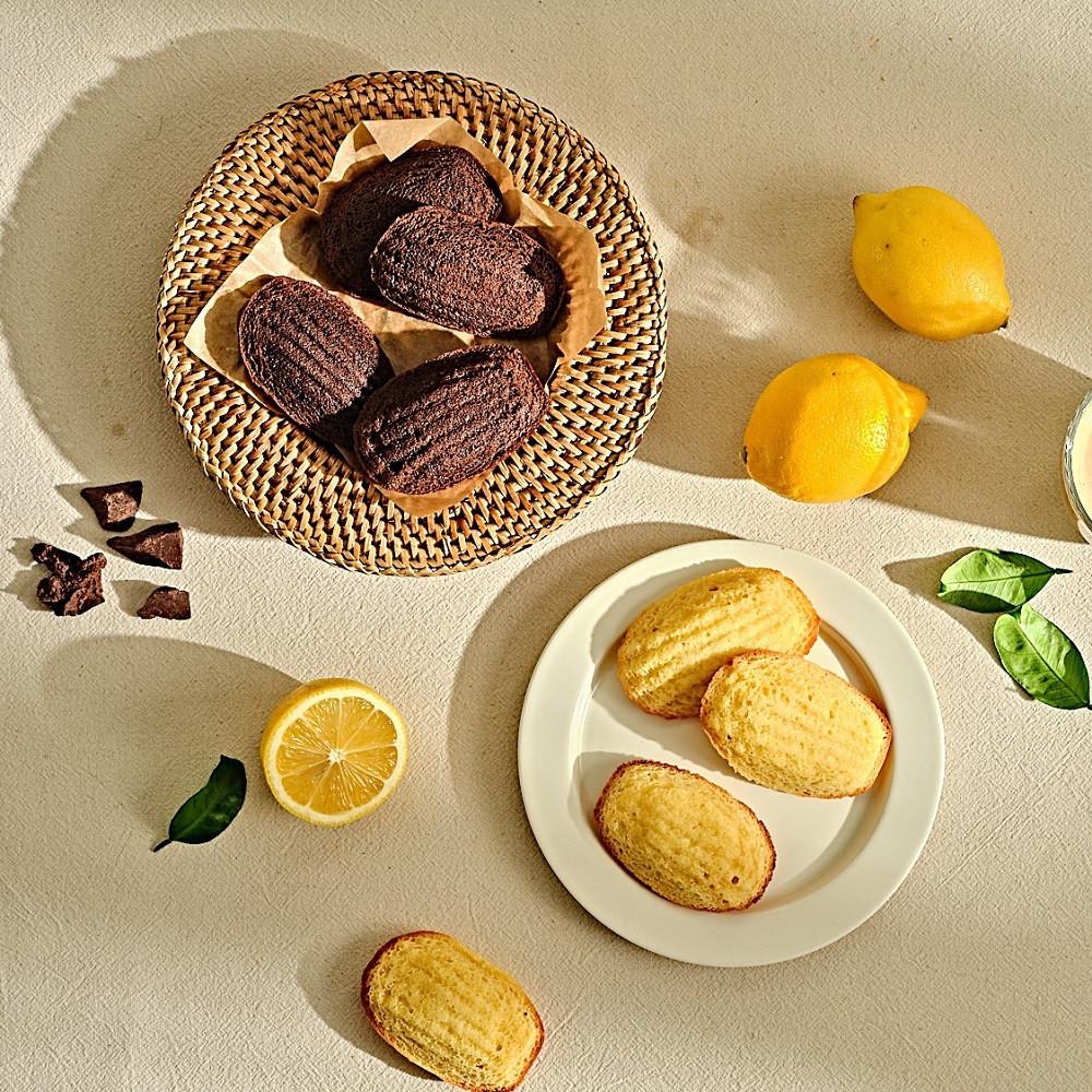 저당 밀가루 없는 레몬 / 초코 마들렌 10개 [원산지:상세설명에 표시]