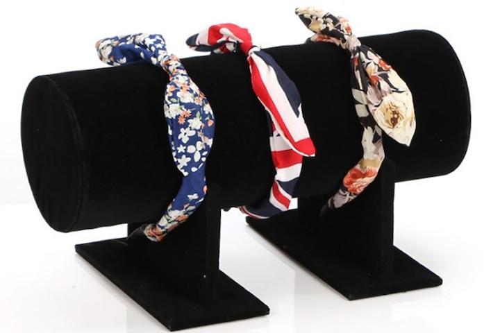 벨벳 머리띠정리대 헤어밴드정리대 보관 거치대