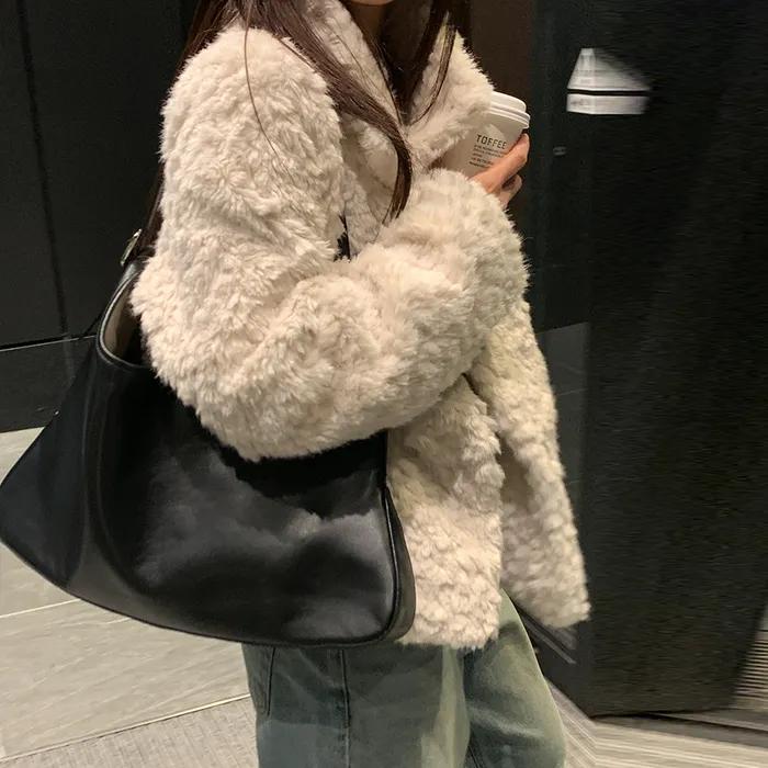 [2차/예약배송] Molly fur jacket (ivory)